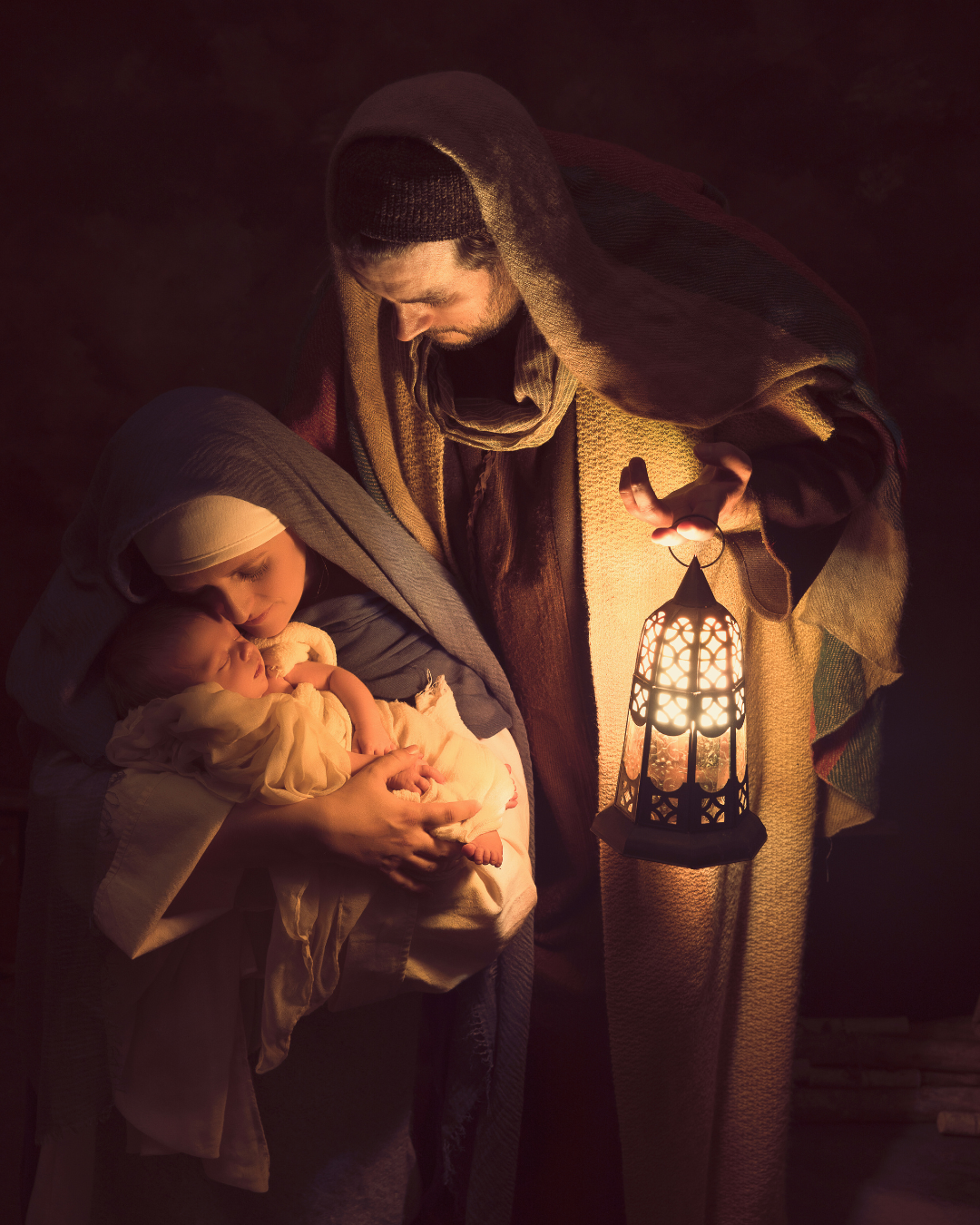 Black and White Ivory Minimalist Simple Religious Christian Christmas Bible Verse Instagram Post.png