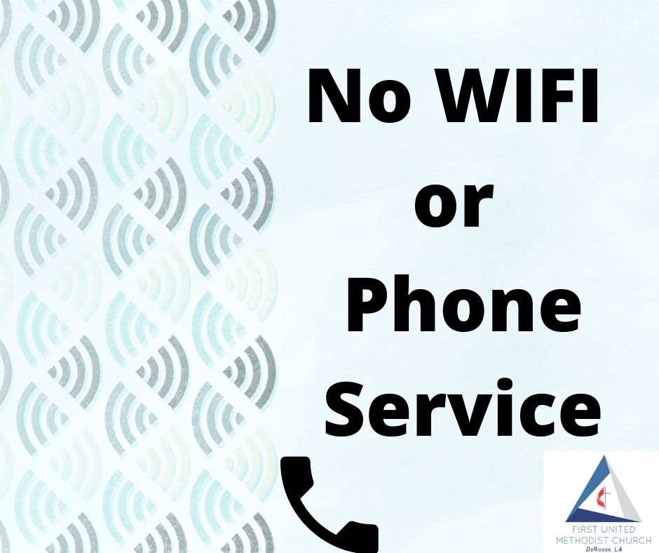no wifi or phone service